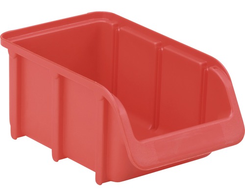 Sichtbox Hünersdorff Gr. 2 Kunststoff rot Kunststoff Lagerbox
