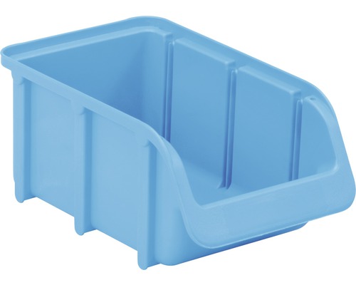 Sichtbox Hünersdorff Gr. 2 Kunststoff blau Kunststoff Stapelbox