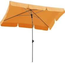 Rechteckiger Sonnenschirm mit Metallgestell