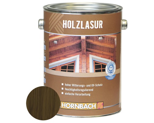 HORNBACH Holzlasur nußbaum 2,5 L