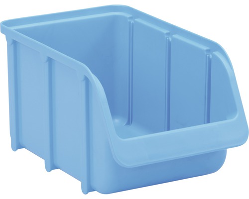 Sichtbox Hünersdorff Gr. 3 Kunststoff blau Kunststoff Lagerbox zur Aufbewahrung