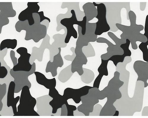 Wassertransferdruck Folie Camouflage CA-R-065 schwarz 100 x