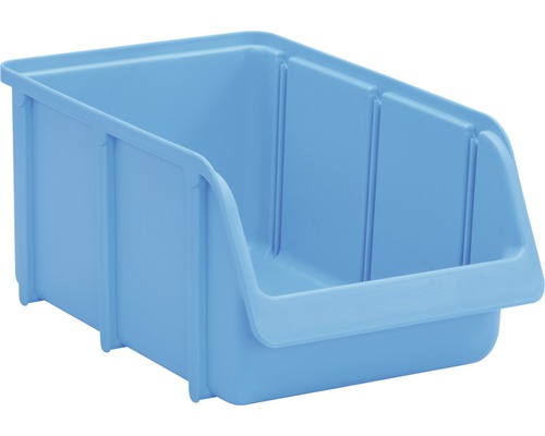 Sichtbox Hünersdorff Gr. 4 Kunststoff blau Kunststoff-Lagerbox zur Aufbewahrung