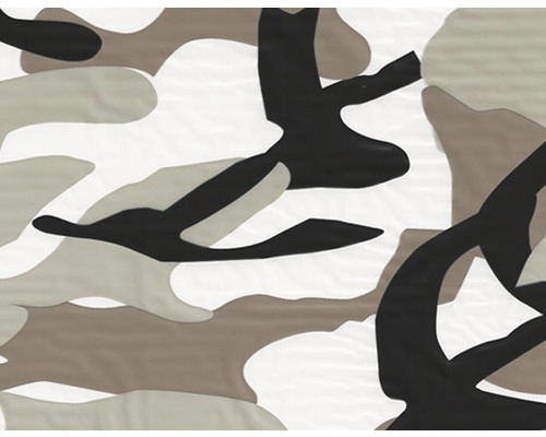 Wassertransferdruck Folie Tarn CA-NR-010-1 100 x 50 cm Stoff mit Tarnmuster