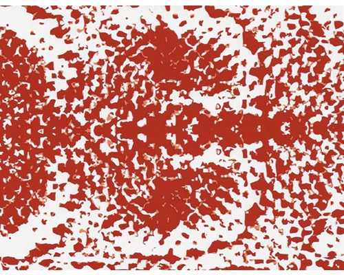 Wassertransferdruck Folie Schlange rot CD-306 100 x 50 cm Abstrakte Darstellung einer unregelmäßigen Flächenstruktur