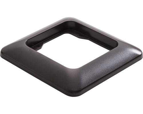 Quadratische Rosette aus Kunststoff