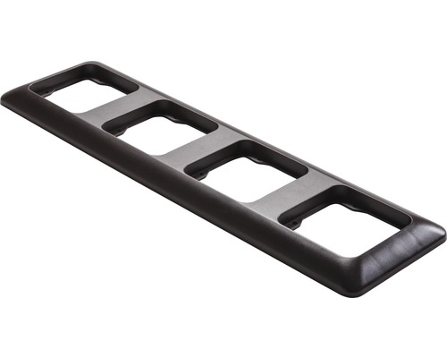 Abdeckung mit drei Öffnungen