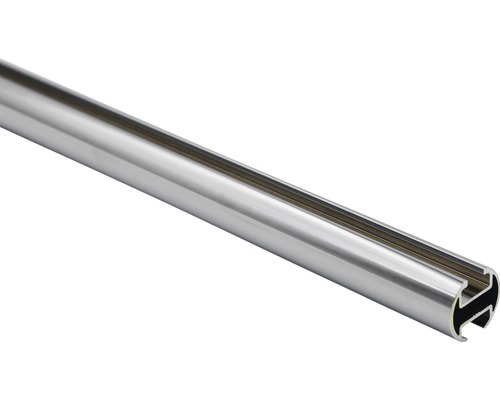 Gardinenstange mit Innenlauf II Rivoli chrom 160 cm Ø 20 mm Metall Kleiderstange