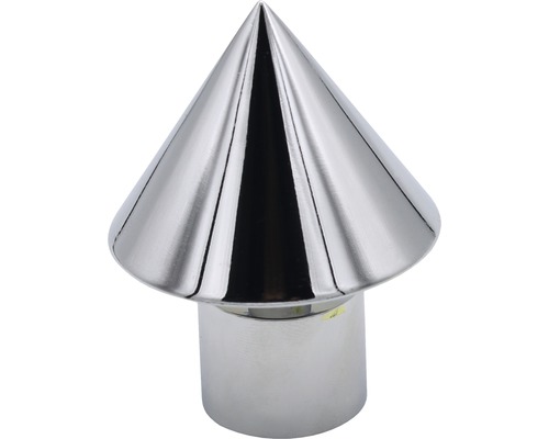 Pfostenabdeckung in Kegelform