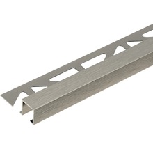 Quadrat-Abschlussprofil Dural Squareline DPSA 1063 10 mm Länge 250 cm Aluminium Titan geb.