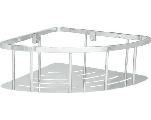 Eckregal für das Badezimmer aus Metall