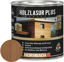 HORNBACH Holzlasur Plus teak 375 ml-thumb-0