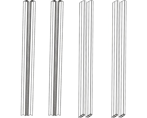 Basano Dichtleisten Set 5mm Basano Dichtleisten Set 5mm