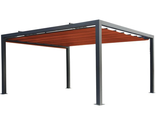 Pergola mit Lamellendach für den Garten