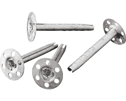 Metall Dübel 50 mm für Jackoboard® Plano Pack = 250 St Dämmstoffdübel aus Metall