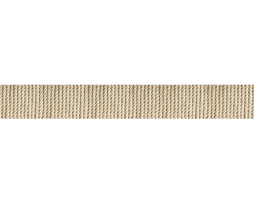 Küchenrückwand mySPOTTI Splash Ropes 450 x 60 cm Nahaufnahme von Sisalseil