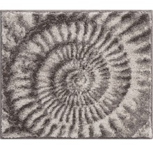 Rechteckiger Teppich mit Spiralmuster