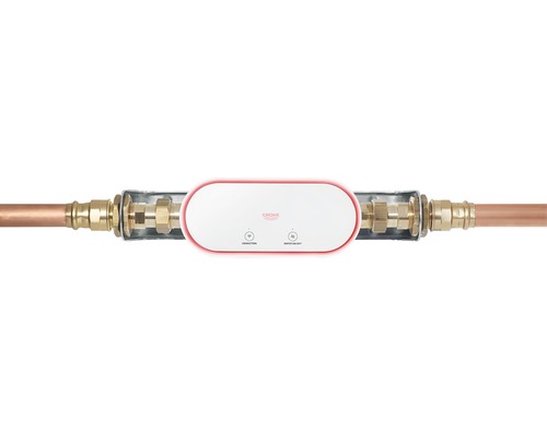 Grohe Sense Guard Wasserkontrollsystem mit Rohren und Anschlüssen