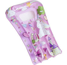 Aufblasbare Luftmatratze mit Einhorn-Design für Schwimmbad und Badesee