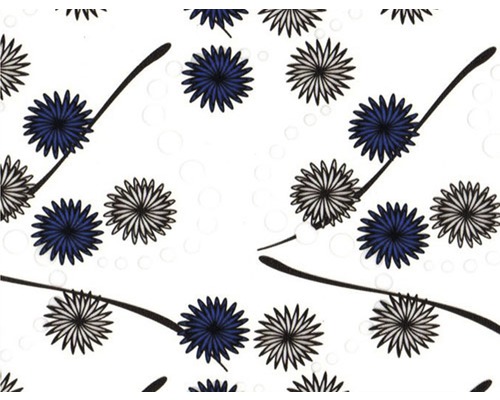 Wassertransferdruck Folie Wirbel CD-275 100 x 50 cm Blumenmuster Tapete