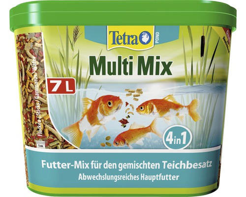 Teichfutter Tetra Pond Multi Mix 7 l Tetra Multi Mix Teichfutter im 7 Liter Eimer