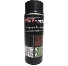 Acryllack Basislack schwarz matt Spraydose für Wassertransferdruck 400 ml-thumb-0