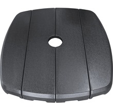 Sonnenschirmständer SOLUNA 11 kg, Kunststoff, rechteckig