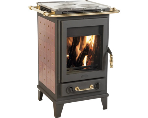 Holzofen mit Kochfeld