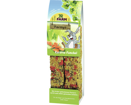 Nagerfutter JR Farmy's Karotte-Fenchel, 160 g JR Farm Farmys Karotte Fenchel Nagerfutter