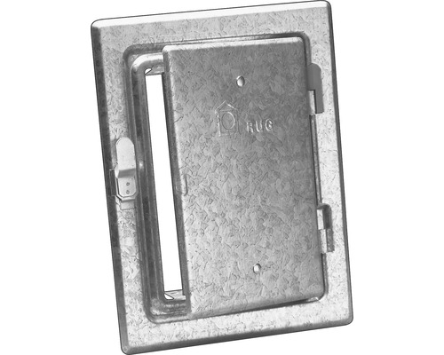 Kamintür Stahlblech verzinkt mit Hebelverschluß 23 x 29,5 cm