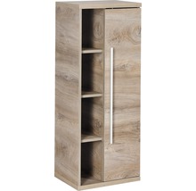 Schrank mit offenen Regalen und einer Tür
