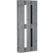 Graues Holzpalettenelement für den Gartenbau