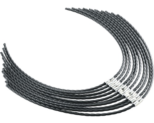 Bosch Home and Garden Ersatzschneidfaden für AFS 23-37 10 Stück Mehrere zugeschnittene Drähte mit Metallklemmen