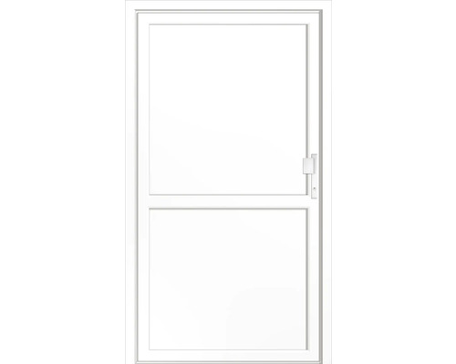 Weiße Tür mit Griff