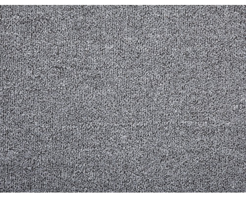 Teppichboden Schlinge Matrix hellgrau 400 cm breit (Meterware)