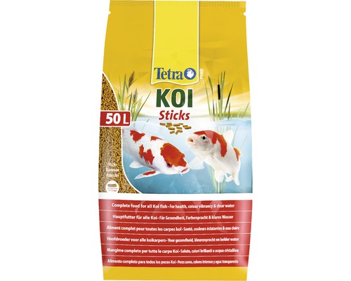 Tetra Koi Sticks Fischfutter im 50 Liter Sack
