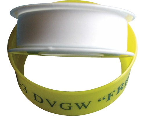 PTFE Gewindedichtband DVGW 12 mm x 0,1 mm x 12 m