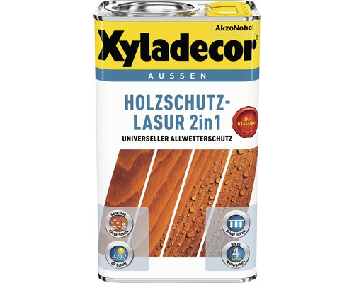 Xyladecor Holzschutzlasur 2in1 für Außen