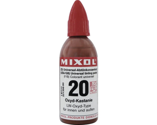 Mixol Universal Abtönkonzentrat Oxyd-Kastanie, geeignet für Innen- und Außenbereich