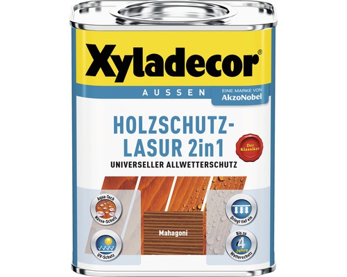 Xyladecor Holzschutzlasur 2in1 für Aussen