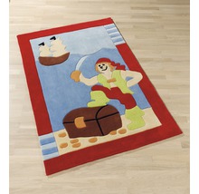 Teppich mit Piratenmotiv für Kinderzimmer