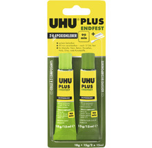Uhu Plus Endfest 2-K-Epoxidkleber im Blisterpack