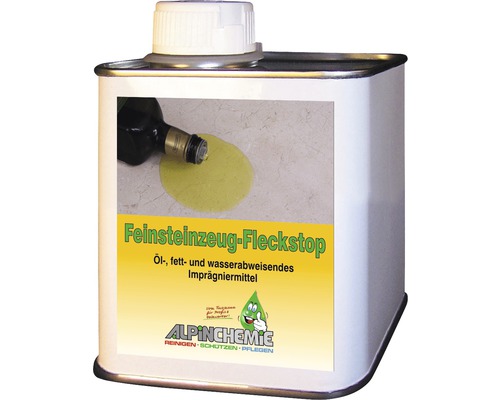 Feinsteinzeugfleckstop AlpinChemie 500 ml Feinsteinzeugfleckstop AlpinChemie 500 ml