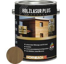 HORNBACH Holzlasur Plus eiche 2,5 L-thumb-0