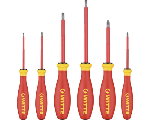 Schraubendreher Set Witte VDE 6-tlg Schraubendreher Set Witte VDE 6-tlg