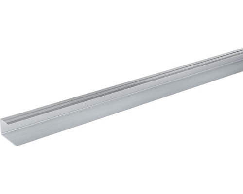 SKANDOR Einfassprofil silber eloxiert für 14-15 mm Böden 17x29x900 mm Aluminiumprofil