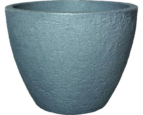 Pflanztopf geli Stone Kunststoff Ø 50 H 38 cm grau