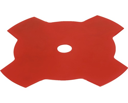 Grasschneidemesser OREGON 4 Zahn 230 x 1,4mm für Freischneider mit gerader Welle Vierflügeliges Schneidblatt für Freischneider
