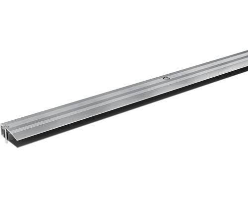 SKANDOR Abschlussprofil silber eloxiert Schraubprofil 12,5x30x930 mm Türbodendichtung aus Aluminium