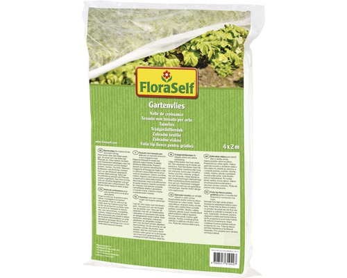 Gartenvlies FloraSelf Basic17 g/m² 4 x 2 m Gartenvlies FloraSelf Basic17 g/m² 4 x 2 m
